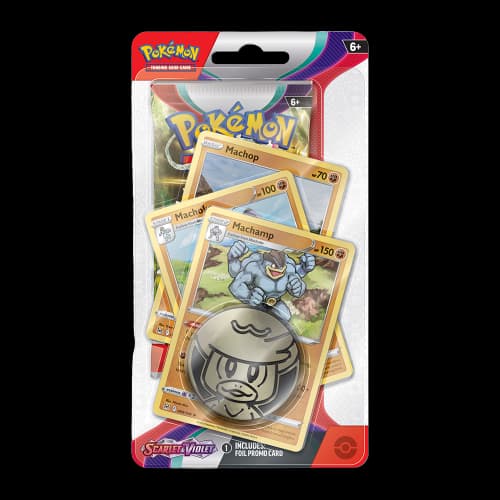 Pokemon Scarlet & Violet Base Set Premium Checklane Blister Machamp