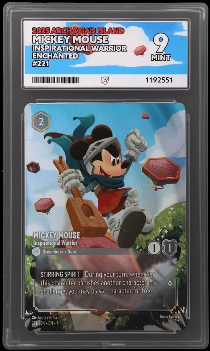 Mickey Mouse Inspirational Warrior - Archazia's Island - 221/204 - Enchanted