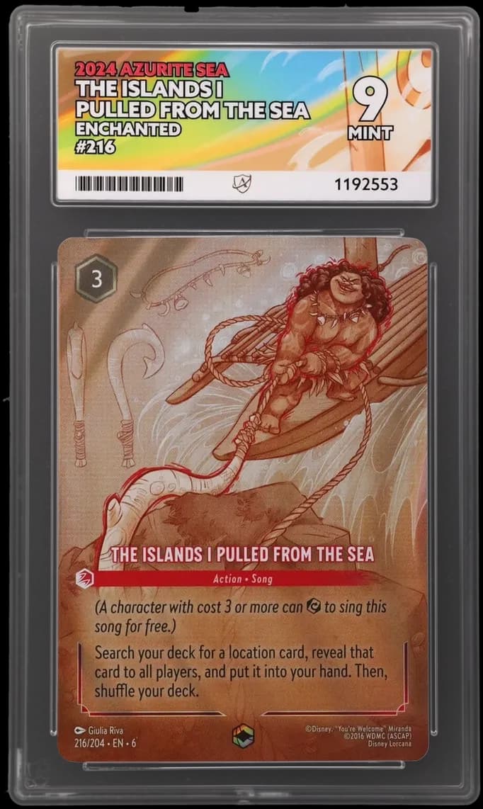The Islands I Pulled From The Sea - Azurite Sea - 216/204 - Enchanted