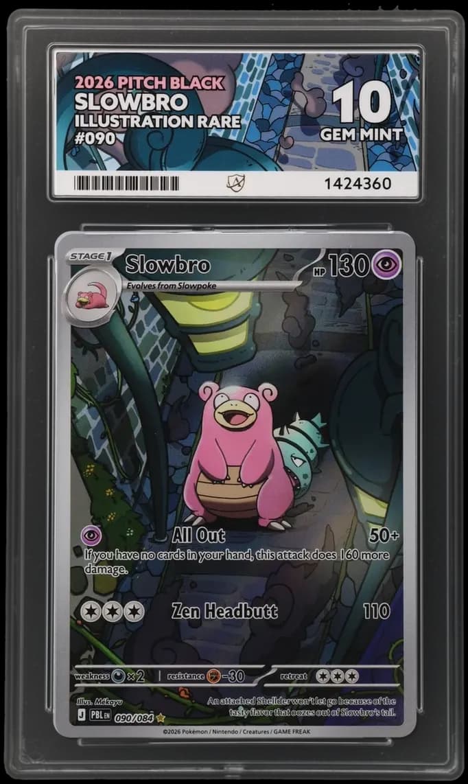 Slowbro - Pitch Black - 090/084 - Illustration Rare