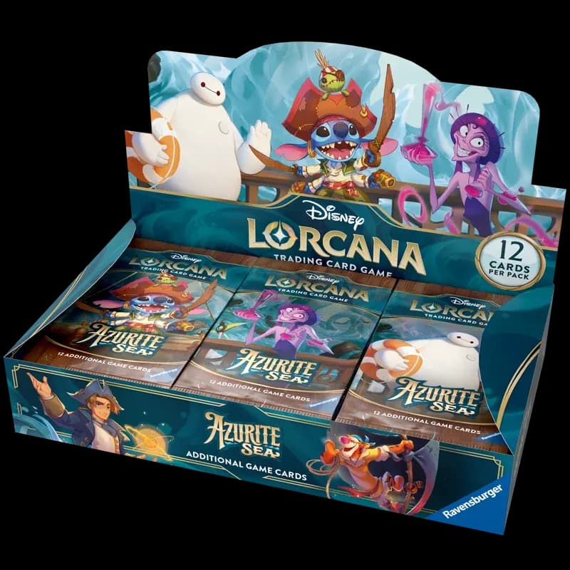 Lorcana Azurite Sea Booster Box (24 Packs)