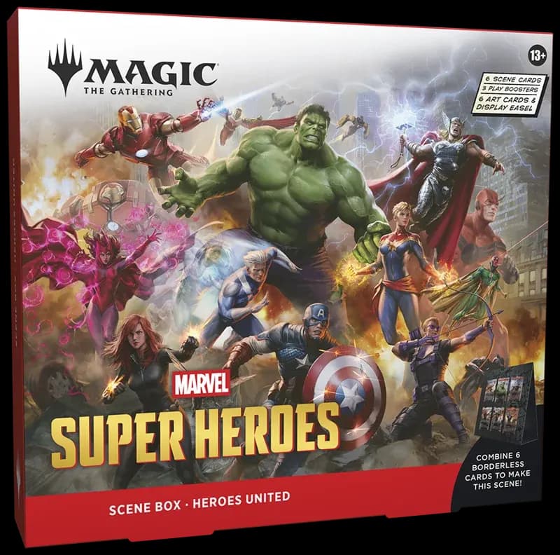 Magic the Gathering: Marvel Super Heroes - Heroes United Scene Box