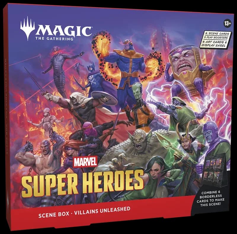 Magic the Gathering: Marvel Super Heroes - Villains Unleashed Scene Box