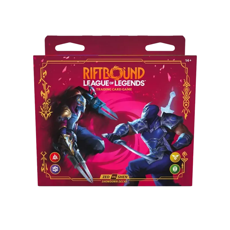 Riftbound League of Legends Vendetta Showdown Deck Zed Vs Shen