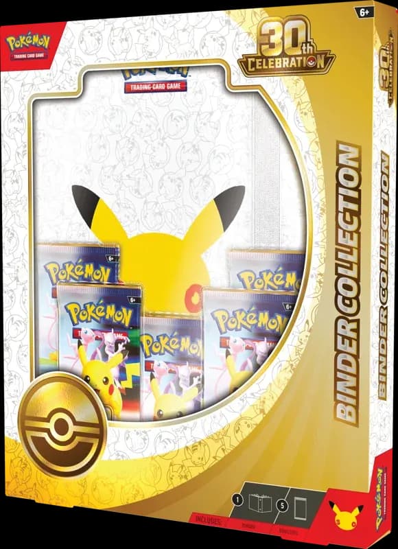 Pokemon 30th Celebration Binder Collection (Lot 9)