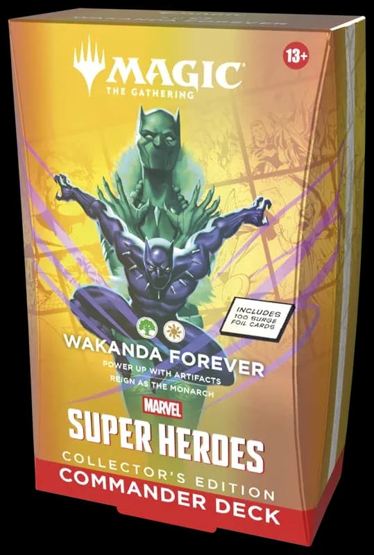 Magic the Gathering: Marvel Super Heroes - Collector Commander Deck Wakanda Forever