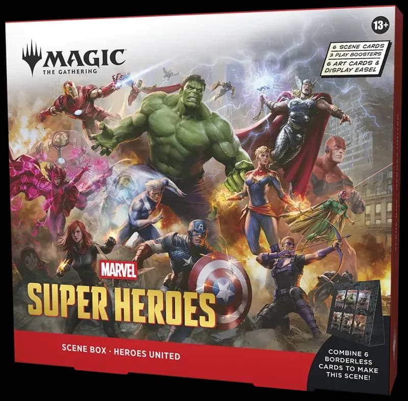 Magic the Gathering: Marvel Super Heroes - Heroes United Scene Box