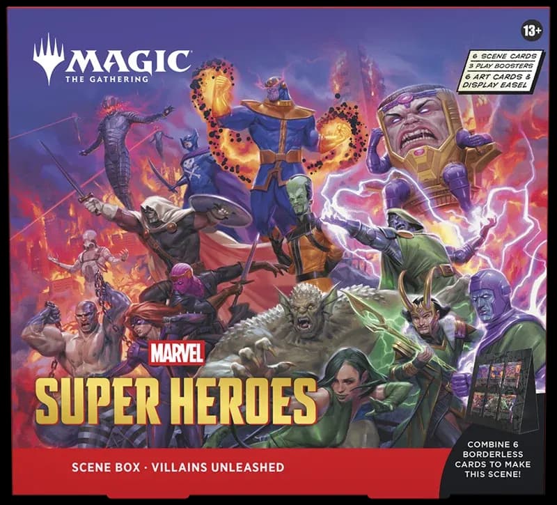 Magic the Gathering: Marvel Super Heroes - Villains Unleashed Scene Box