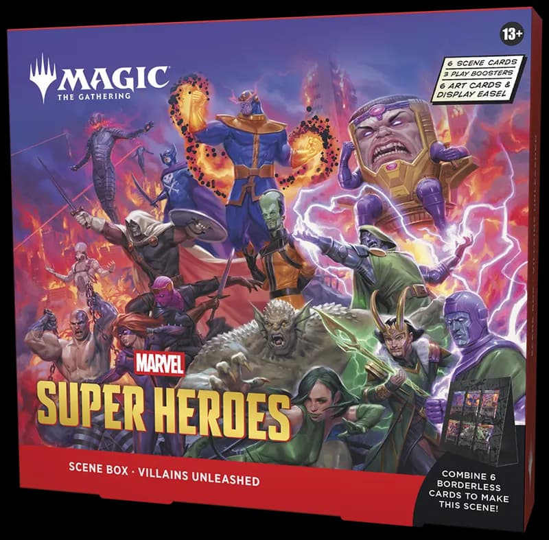 Magic the Gathering: Marvel Super Heroes - Villains Unleashed Scene Box