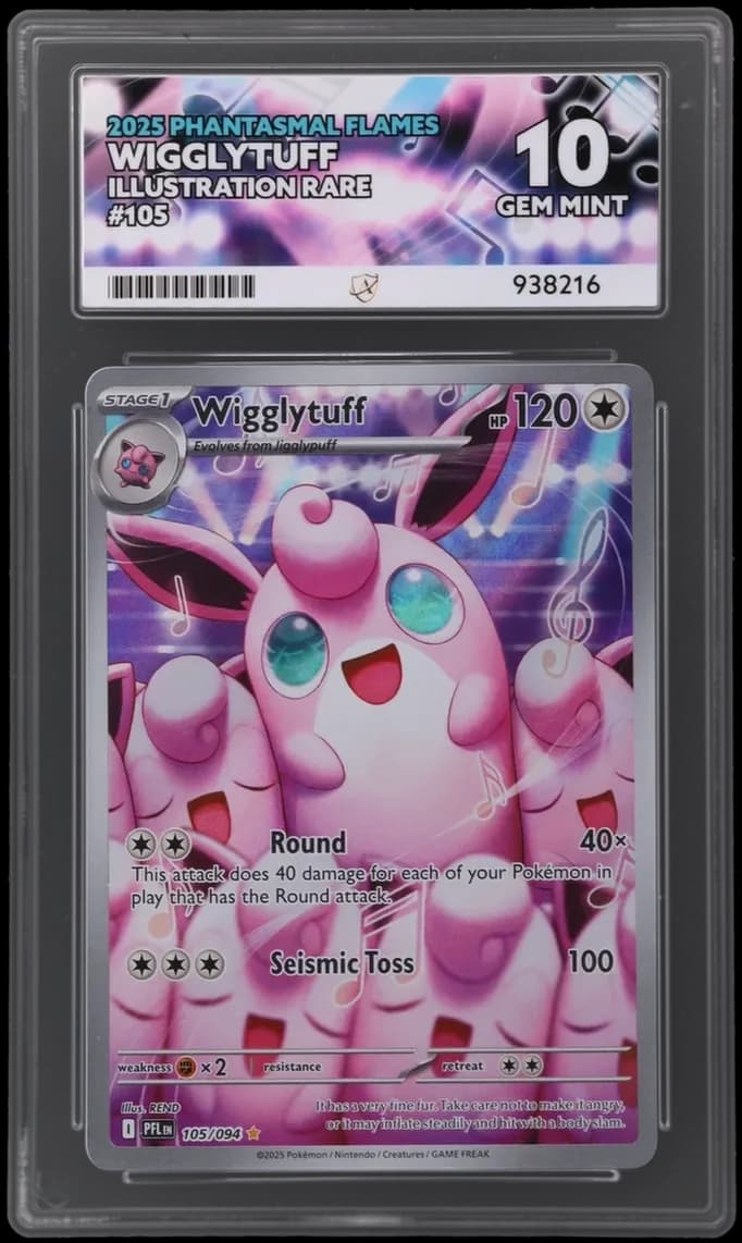 Wigglytuff - Phantasmal Flames - 105/094 - Illustration Rare