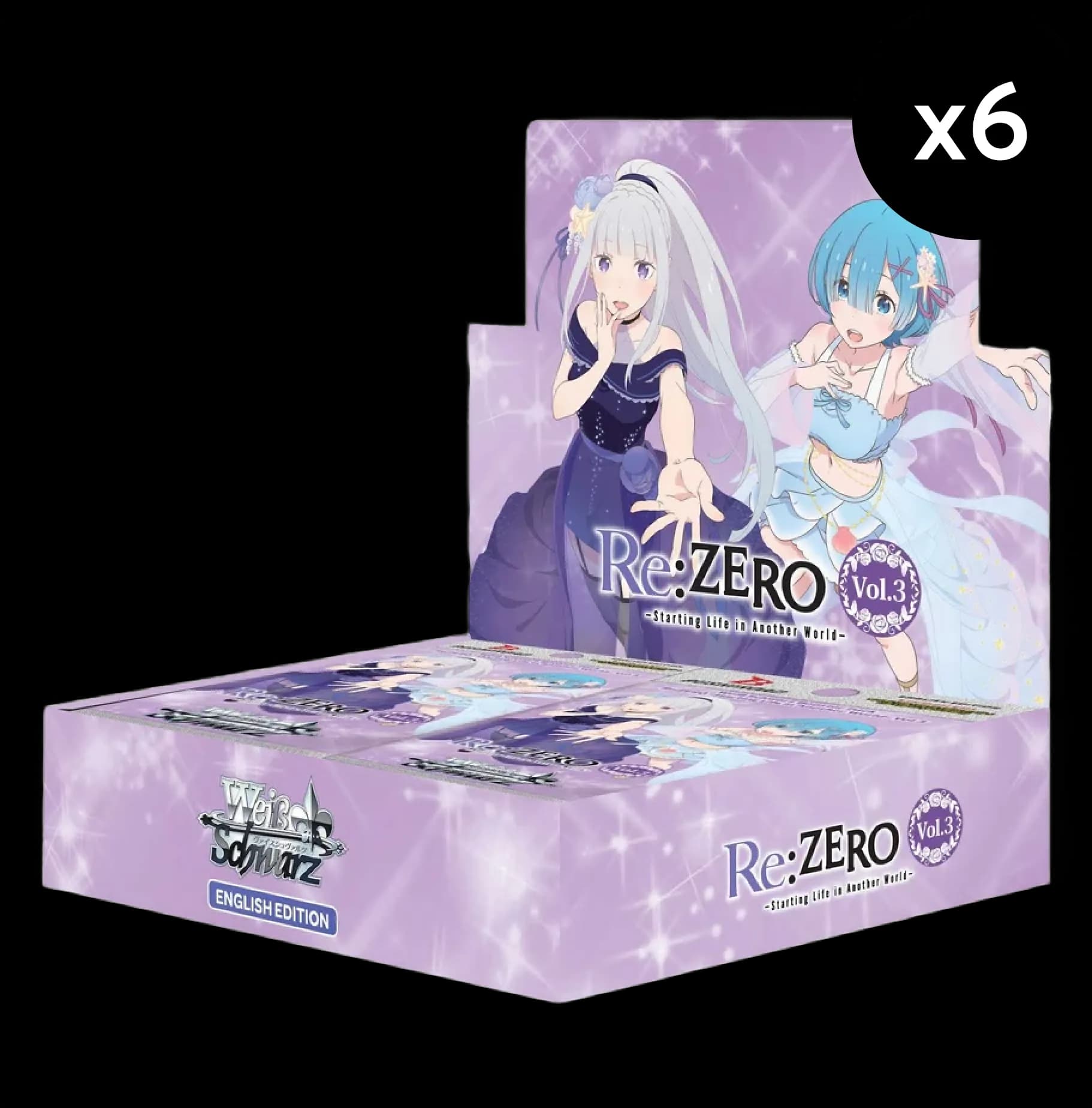 Weiss Schwarz Re:ZERO -Starting Life in Another World- Vol.3 (x6) (Lot 4)