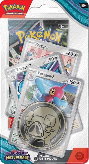 Pokemon Twilight Masquerade Premium Checklane Blister - Porygon-Z