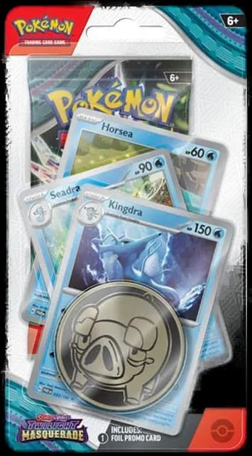 Pokemon Twilight Masquerade Premium Checklane Blister - Kingdra