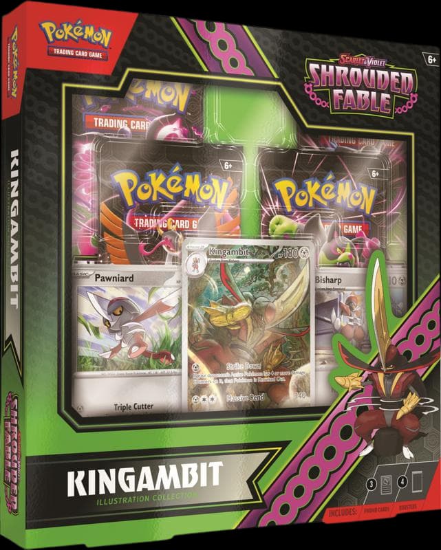 Pokemon Shrouded Fable Kingambit Illustration Rare Collection