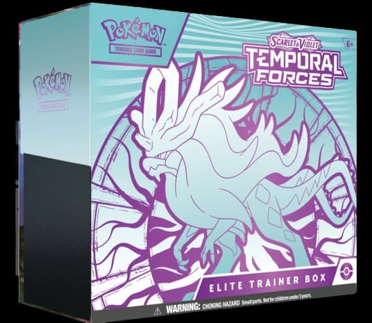 Pokemon Temporal Forces Elite Trainer Box (Blue)