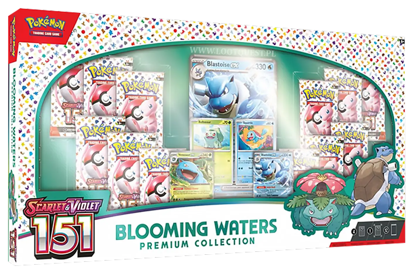 Pokemon Blooming Waters Collection Box