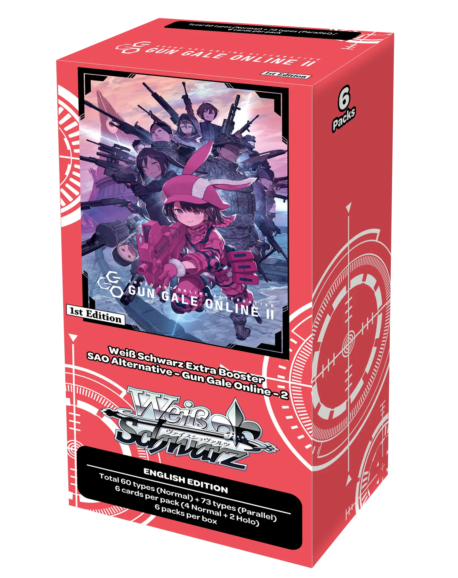 Weiss Schwarz Extra Booster Sword Art Online Alternative – Gun Gale Online – 2