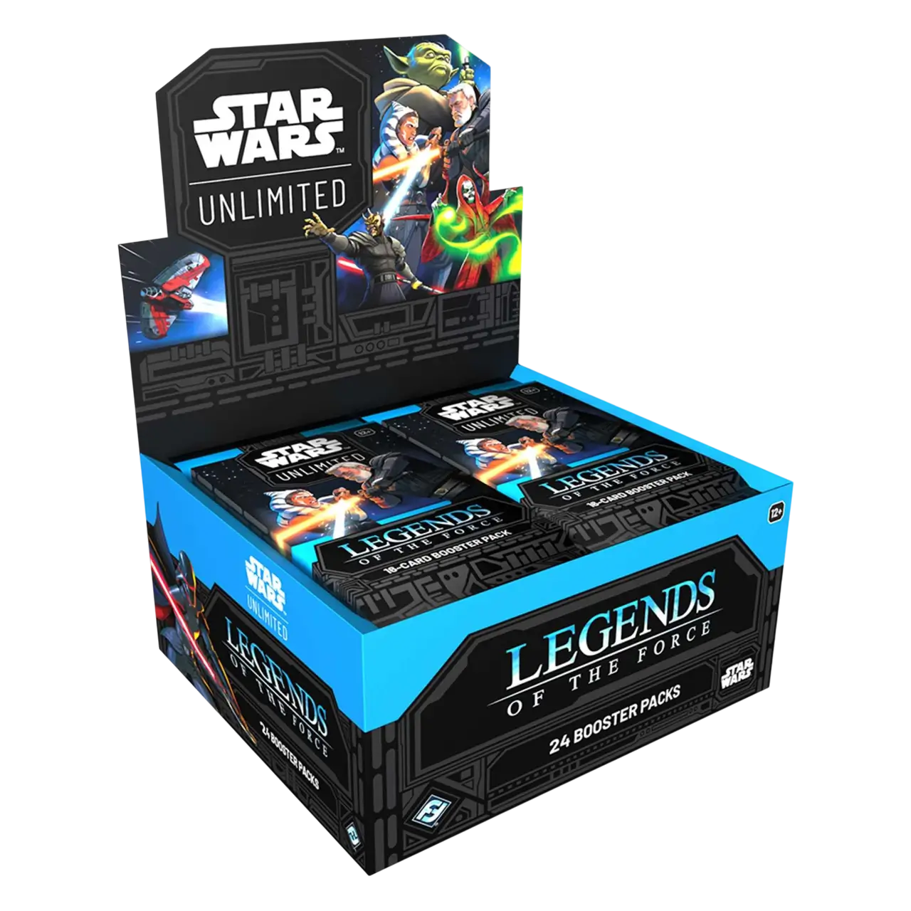 Star Wars Unlimited - Legends of the Force Booster Box (24 Packs)