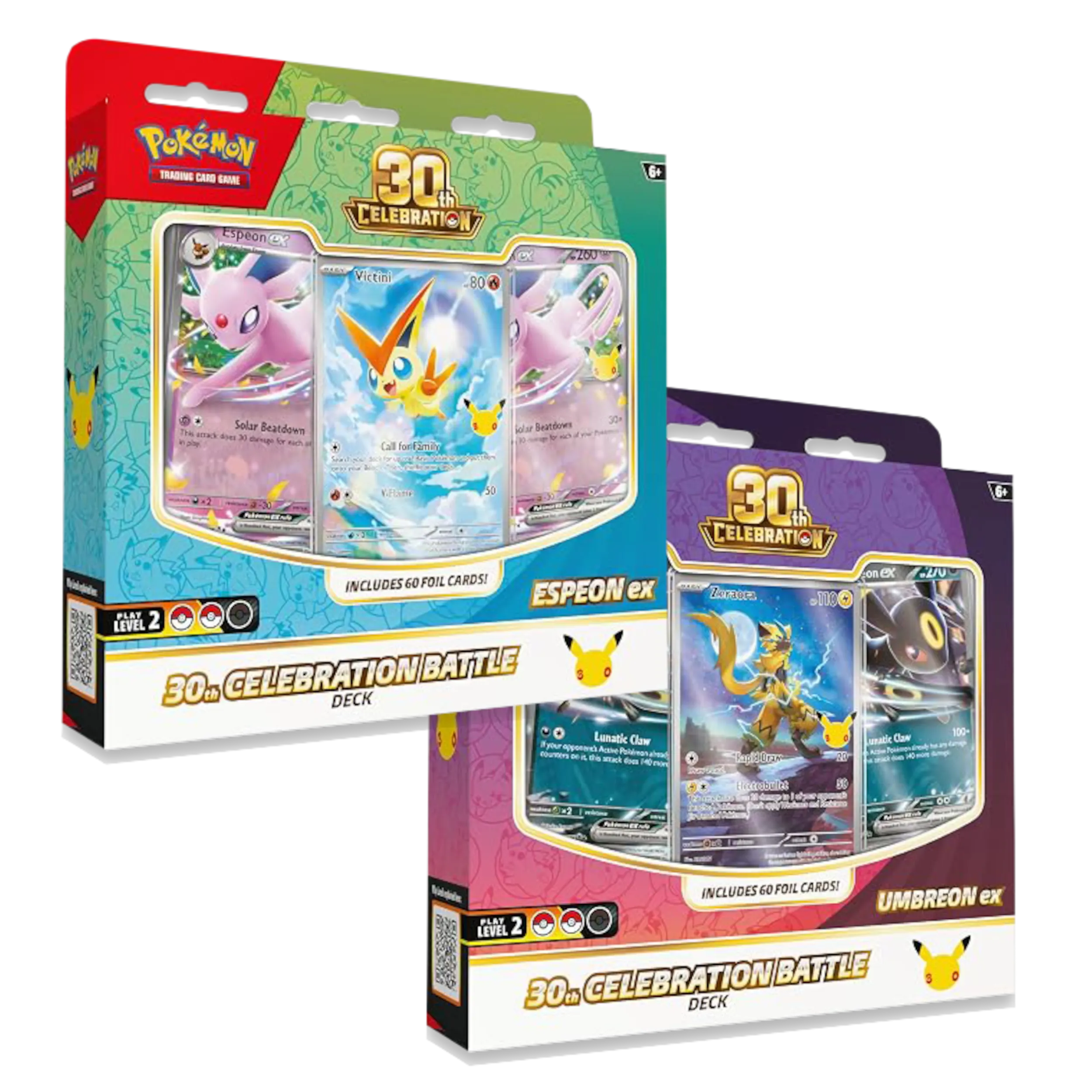 Pokemon 30th Anniversary Battle Deck Assortment (Lot 5)