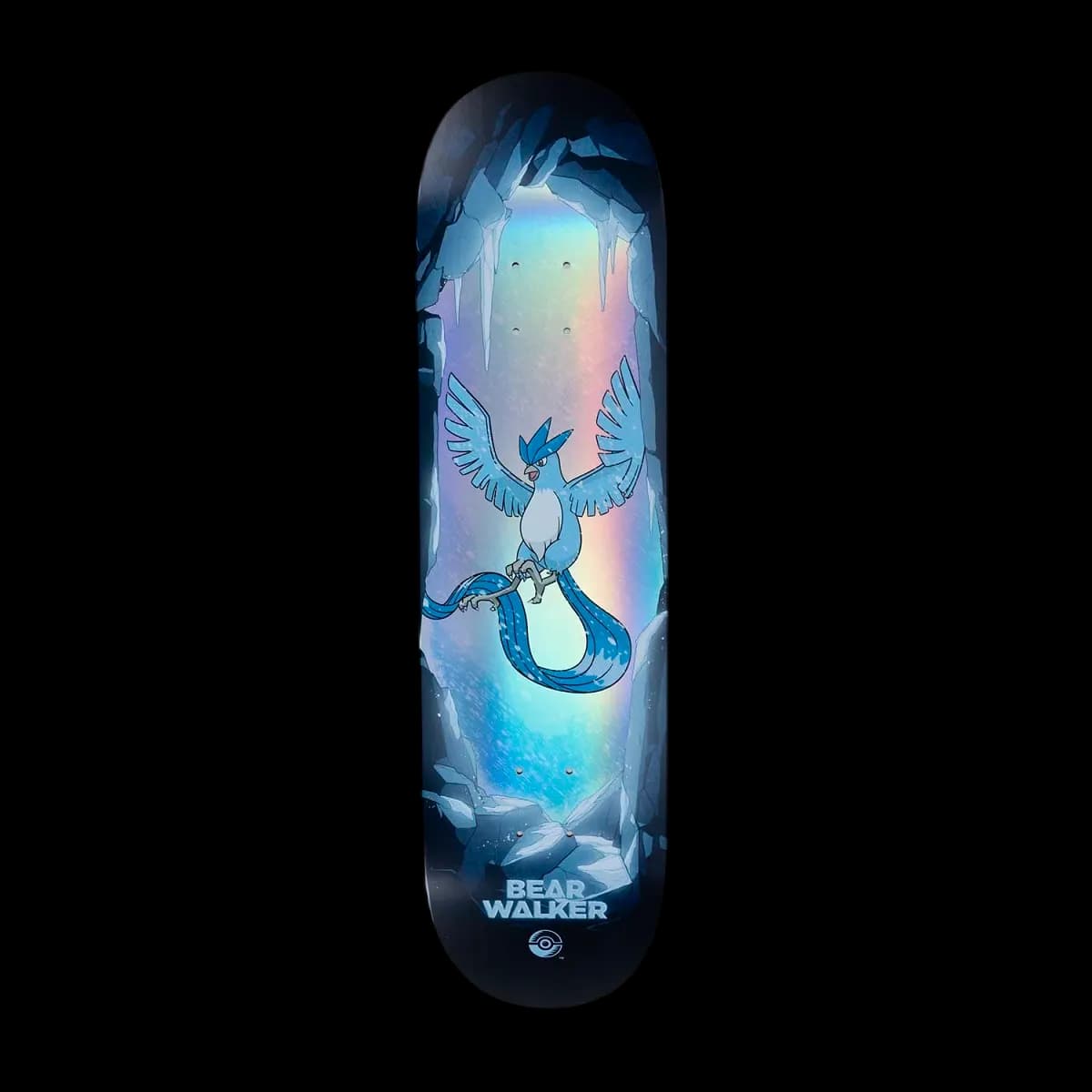 Pokemon x Bear Walker Articuno Skateboard Deck