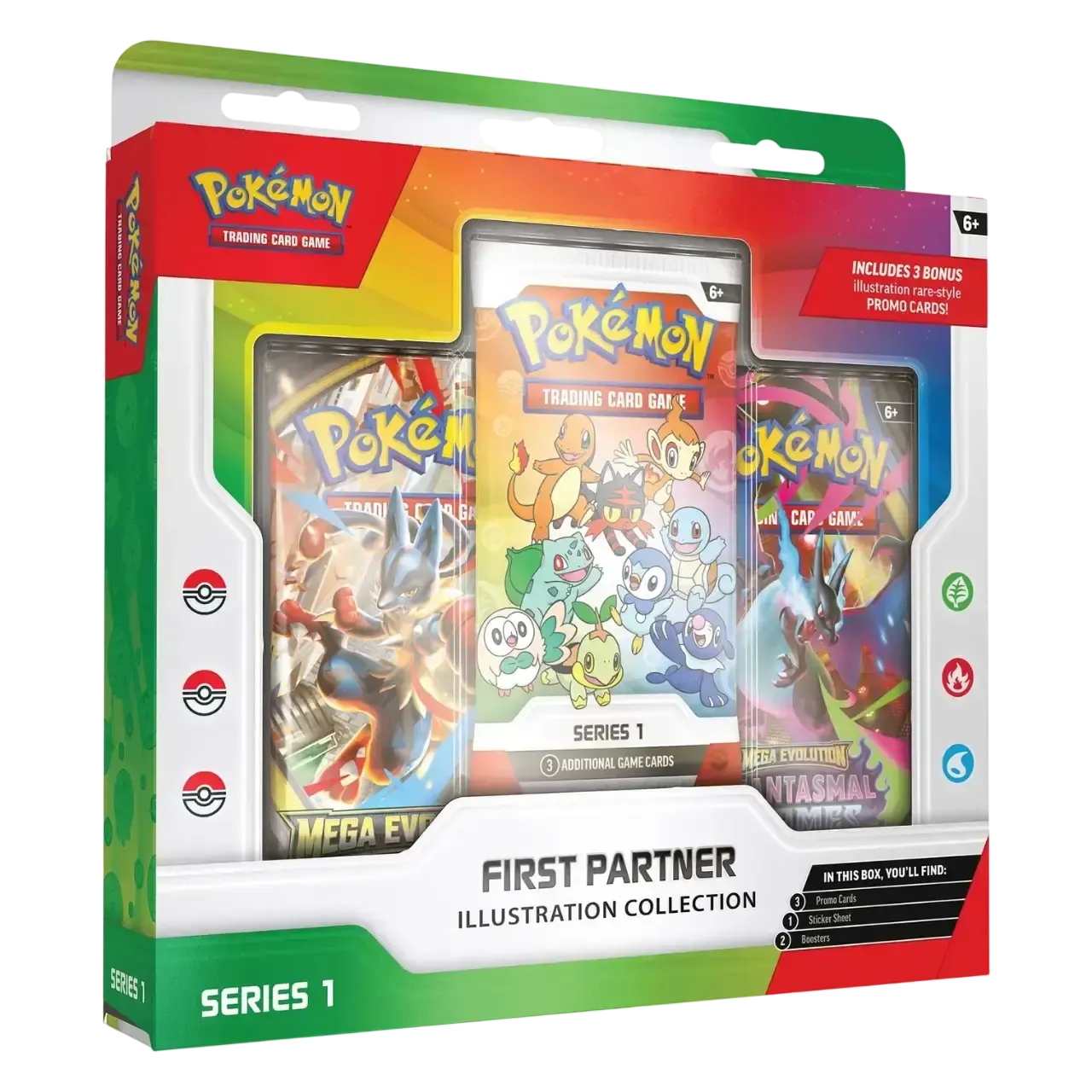 Pokemon First Partner Illustration Collection - Series 1 (Minor Damage)