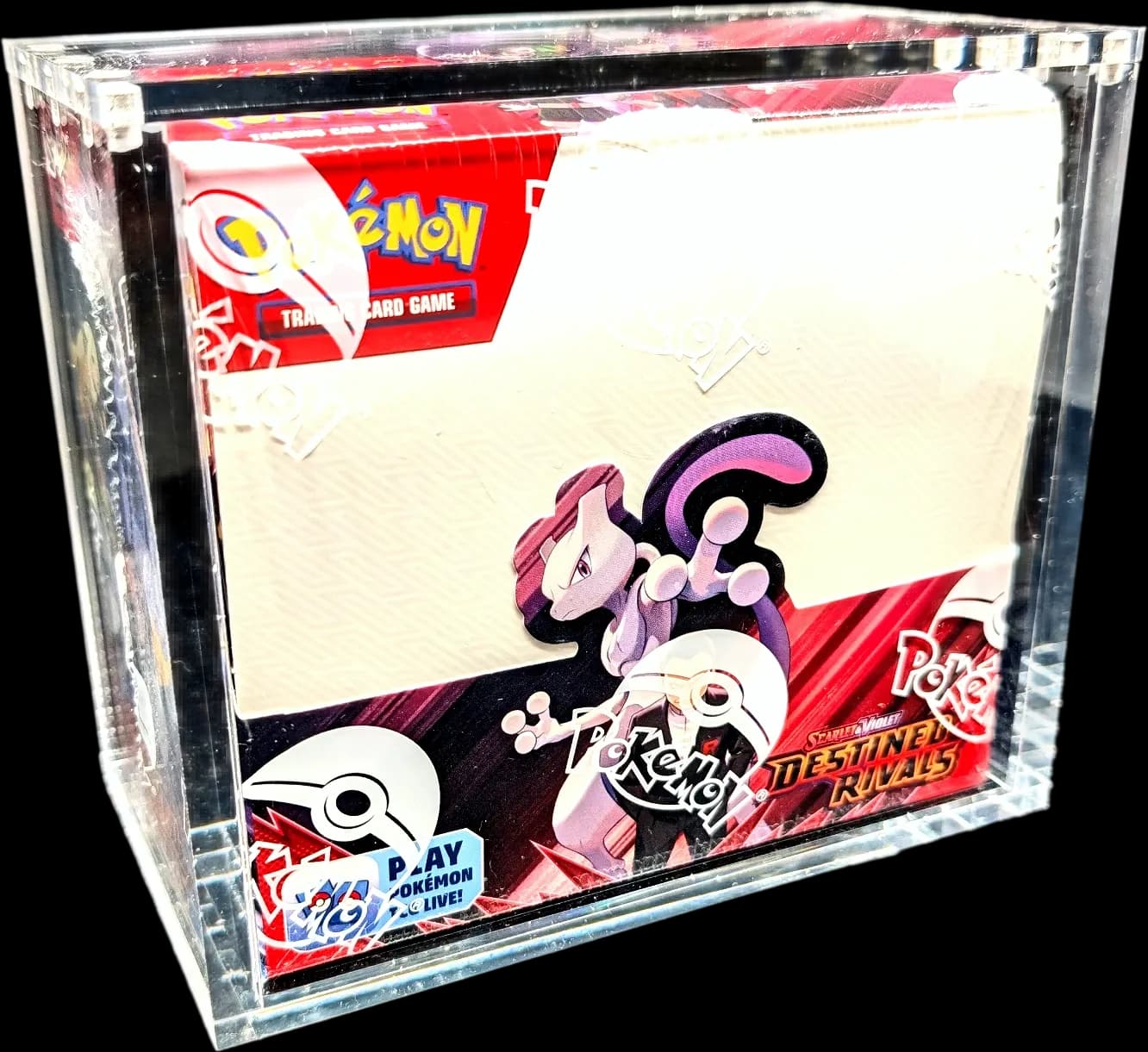 Pokemon Destined Rivals Booster Box (with Acrylic)