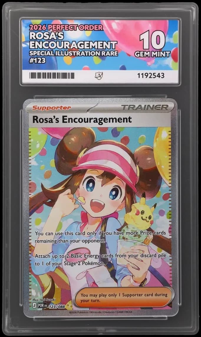 Rosa's Encouragement - Perfect Order - 123/088 - Special Illustration Rare