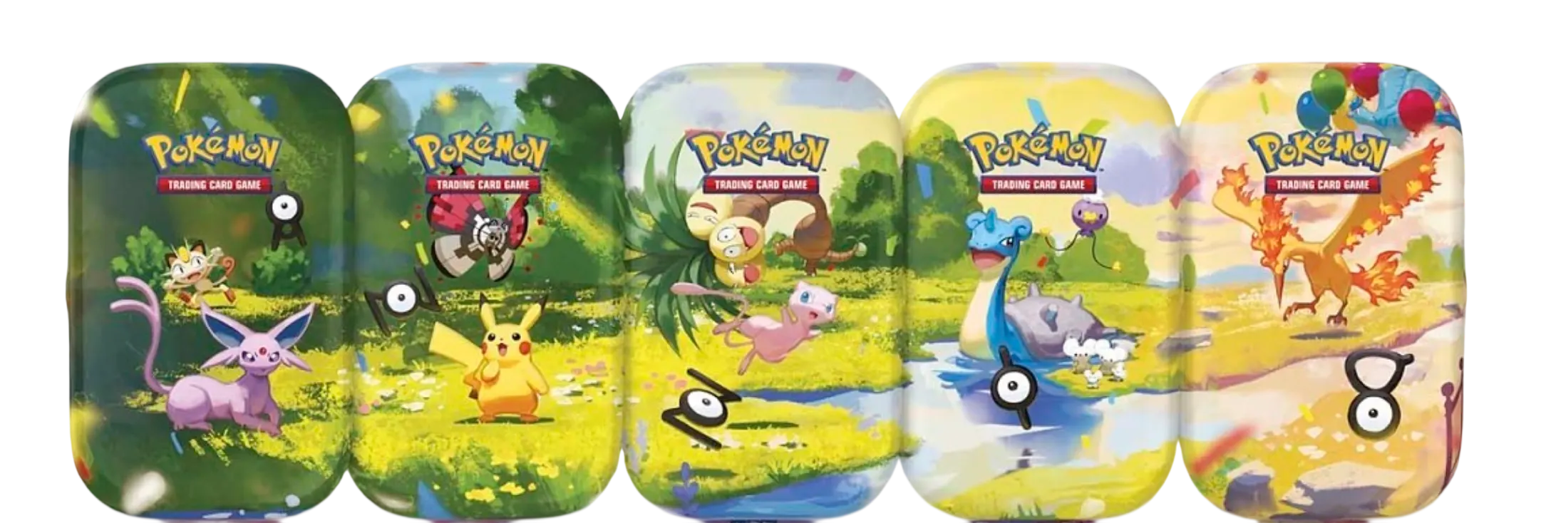 Pokemon 30th Celebration Tin Assortment (Lot 3)