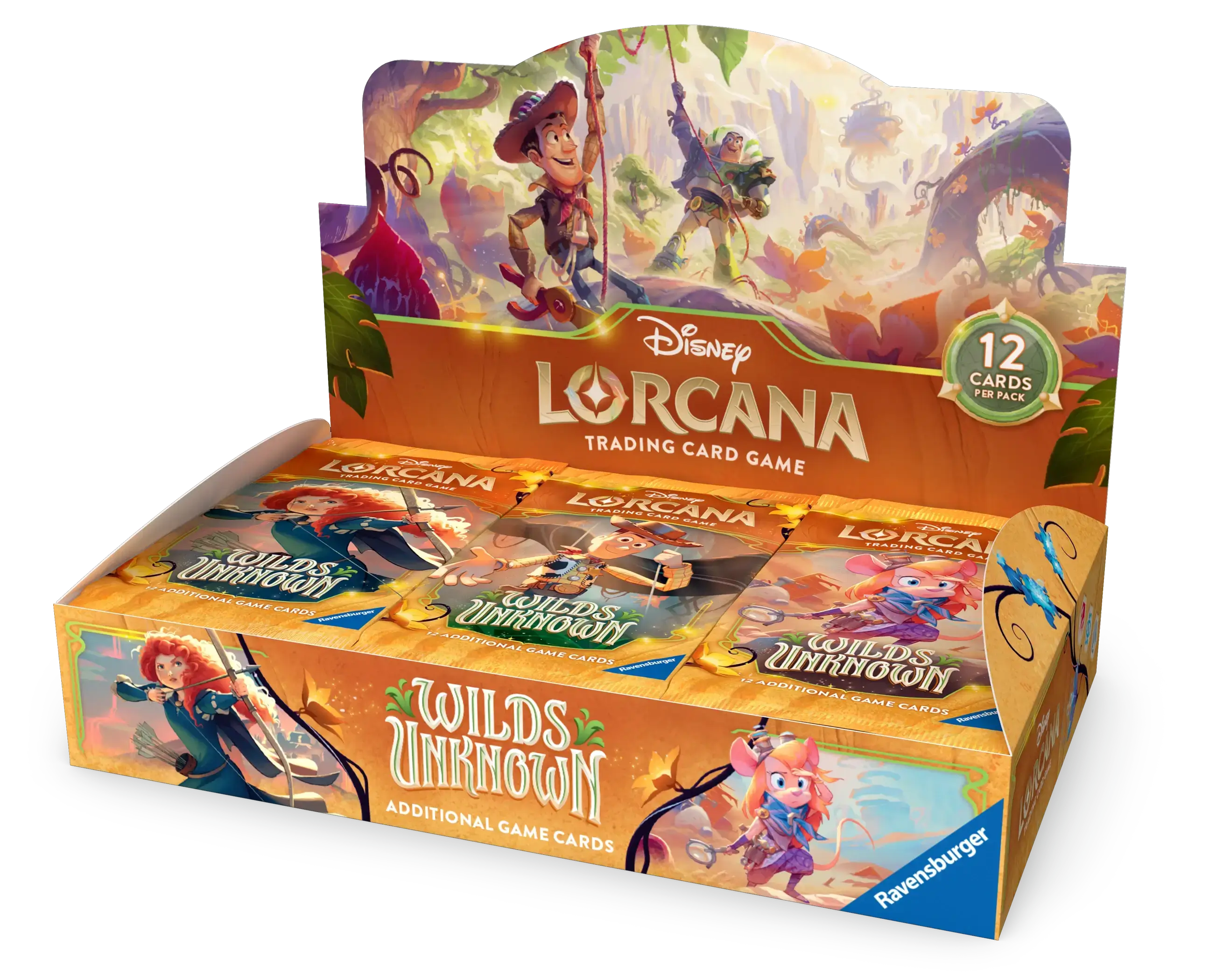 Disney Lorcana Wilds Unknown Booster Box (24 Packs)
