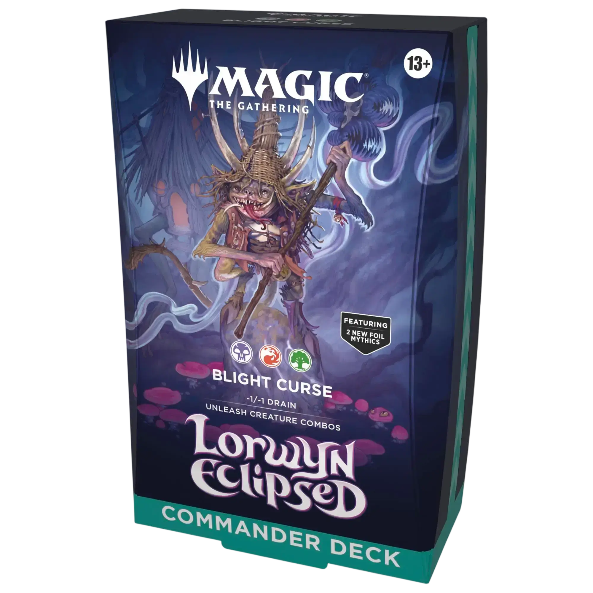 Magic: The Gathering Lorwyn Eclipsed Commander Deck Blight Curse