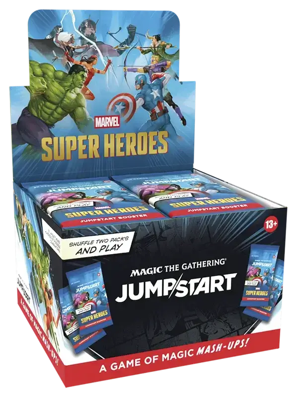 Magic the Gathering: Marvel Super Heroes - Jumpstart Booster Box (24 Packs)