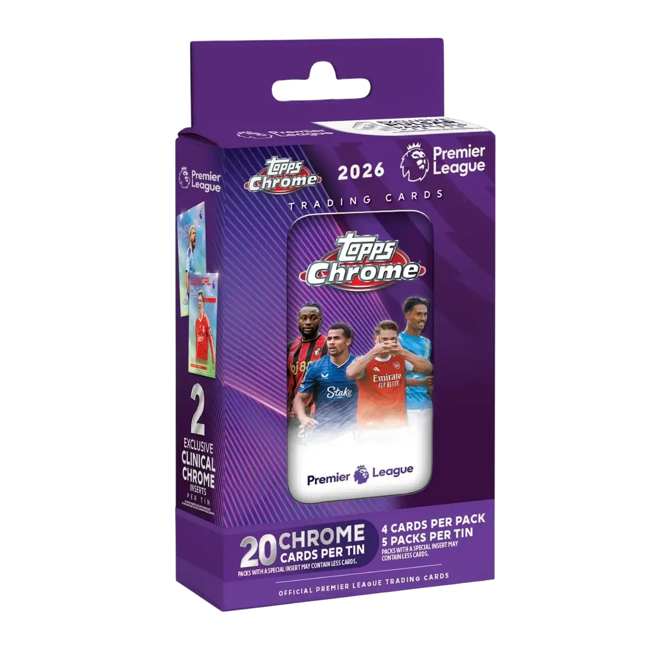 Topps Chrome Premier League Tin 2026