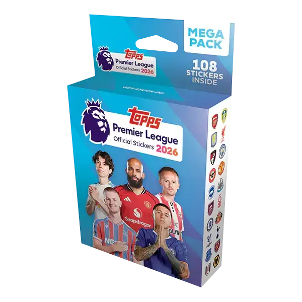 Topps Premier League 2026 Stickers Mega Pack